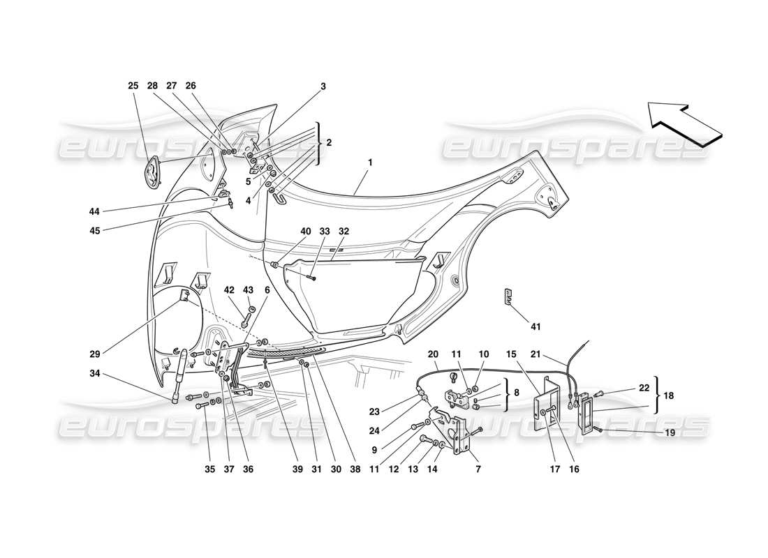 part diagram containing part number 63662710