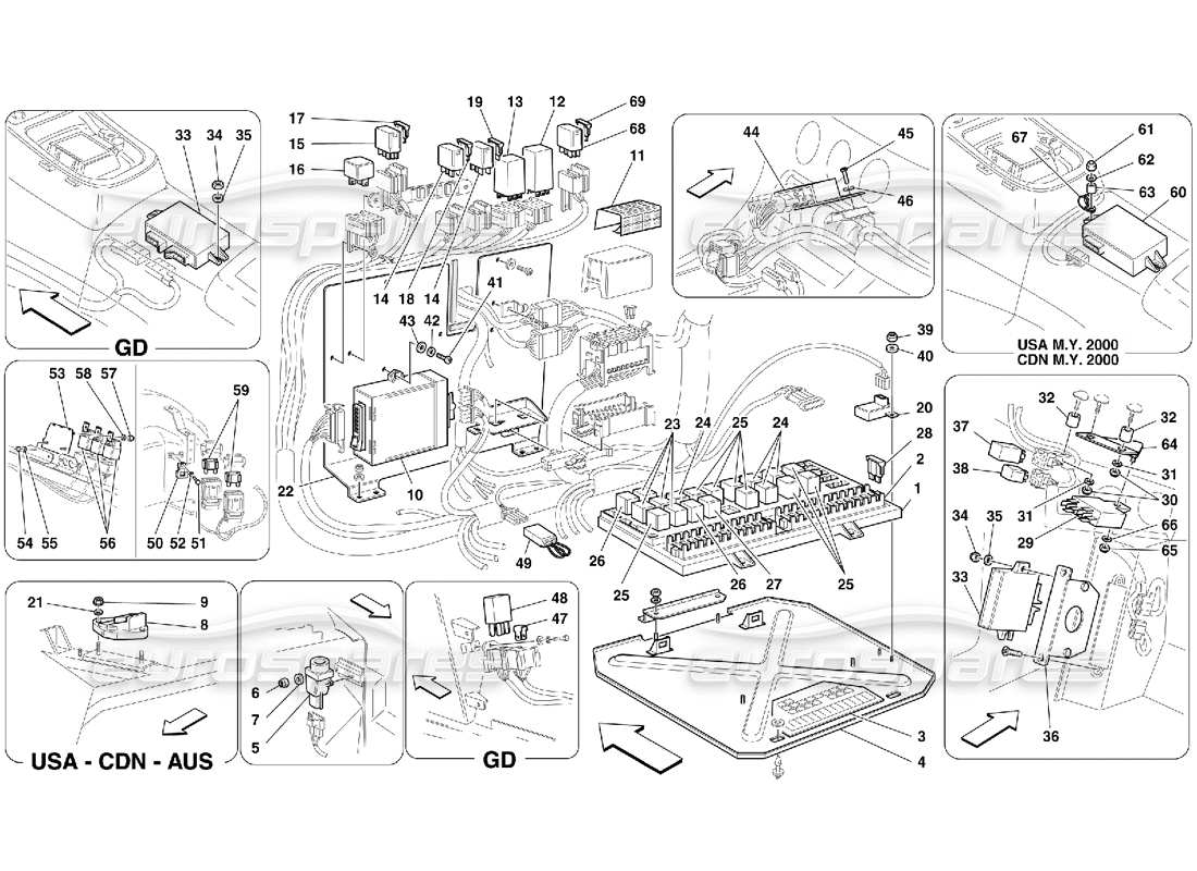 part diagram containing part number 157992