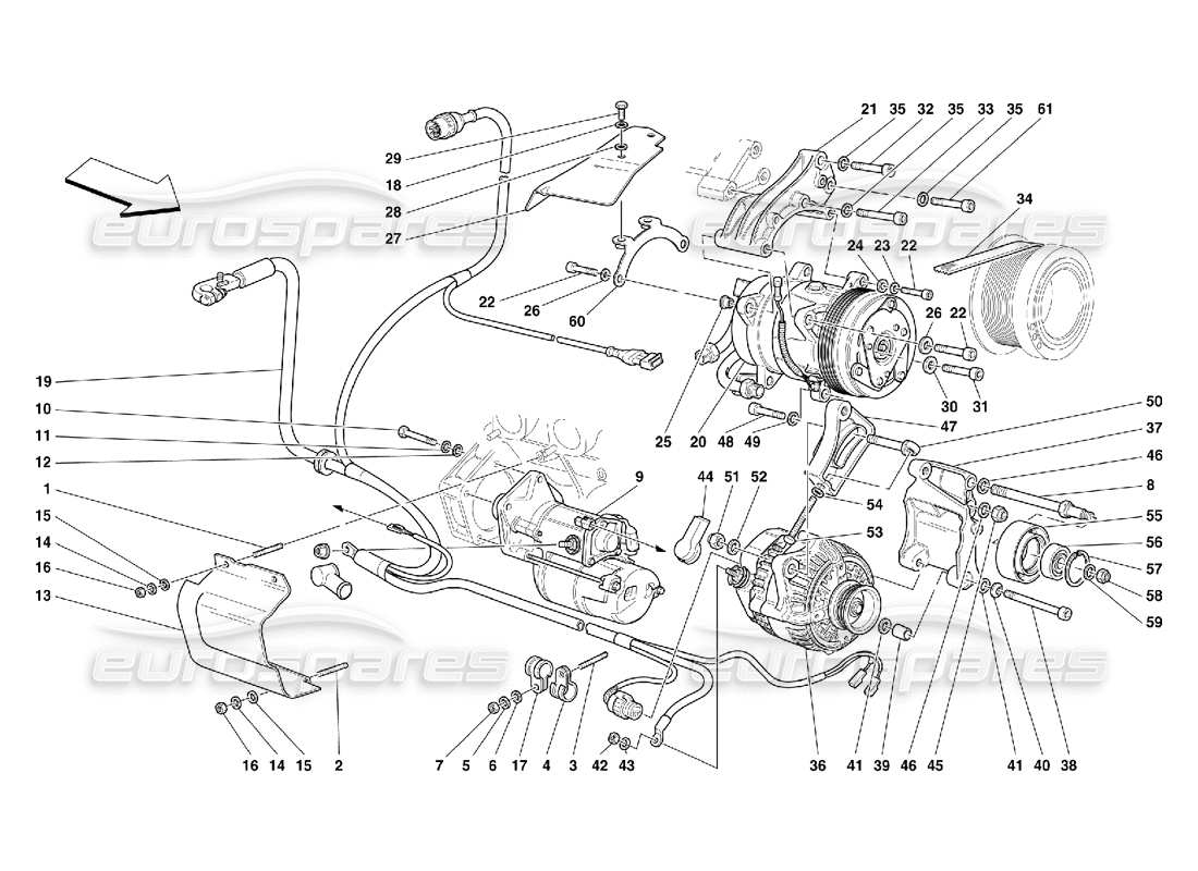 part diagram containing part number 11190574