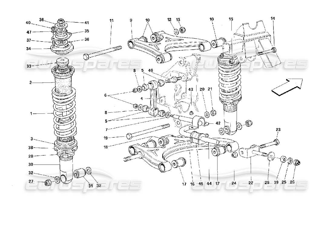 part diagram containing part number 124338