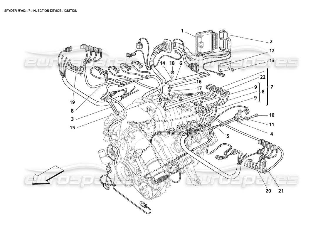 part diagram containing part number 197845