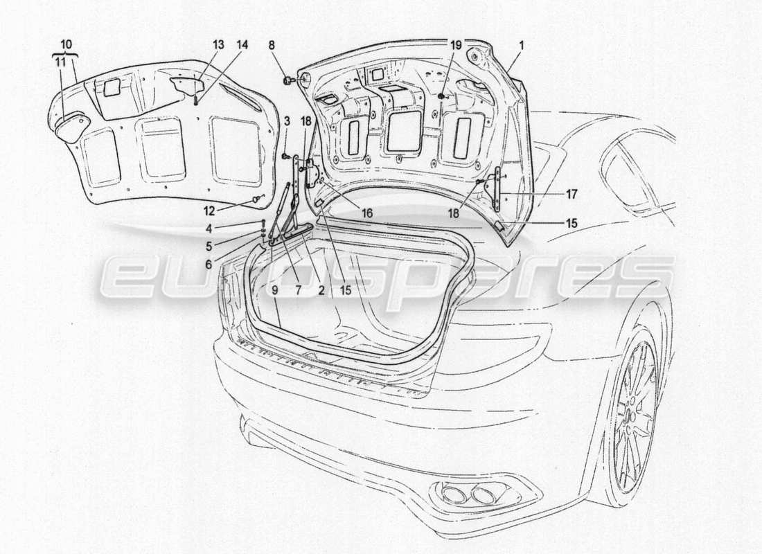 part diagram containing part number 684166..