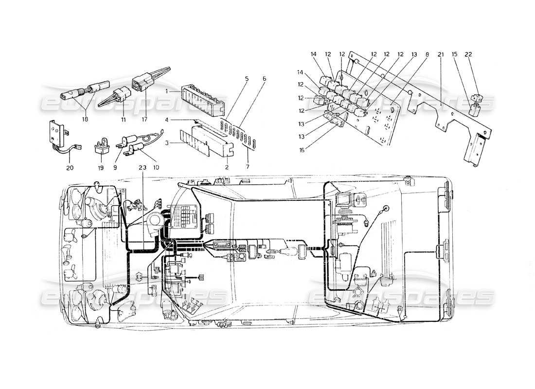 part diagram containing part number 40135709