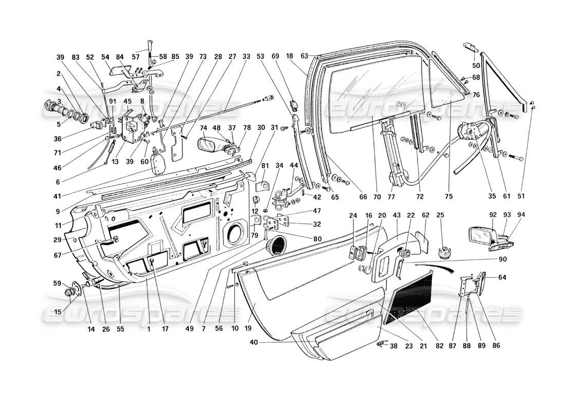 part diagram containing part number 62313300