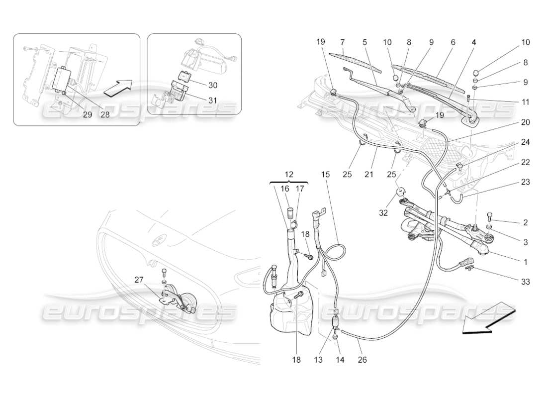 part diagram containing part number 67843200