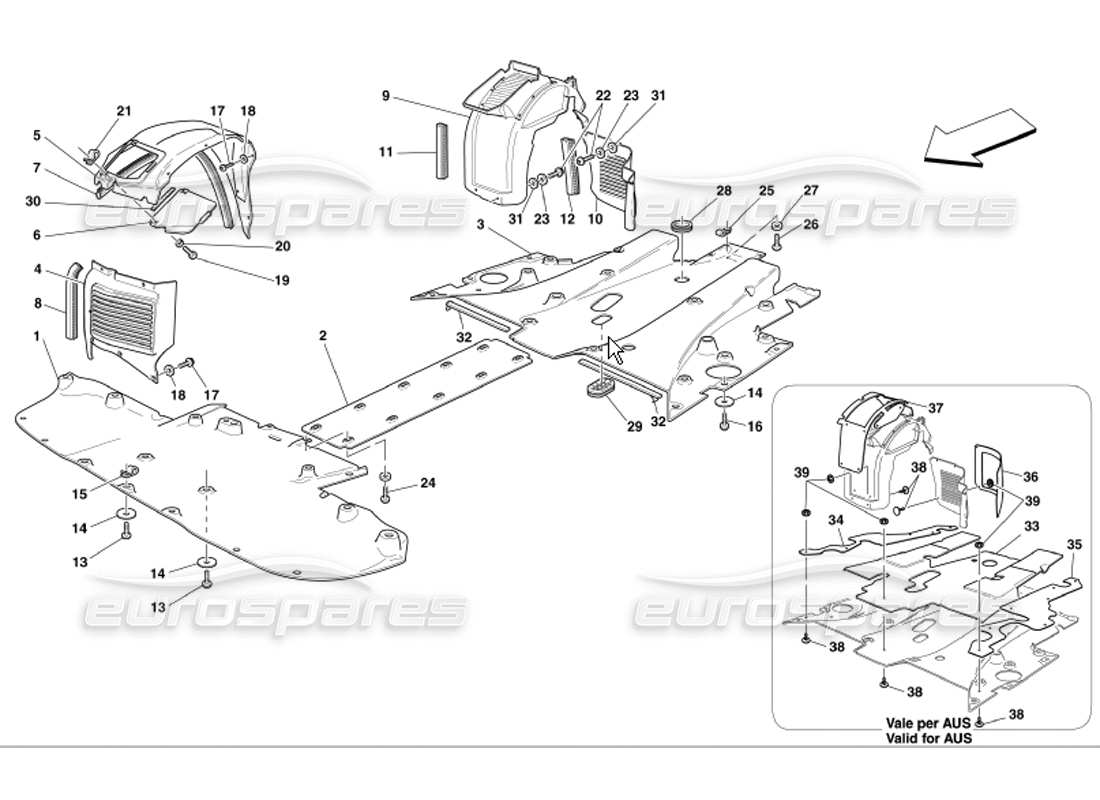 part diagram containing part number 65512200