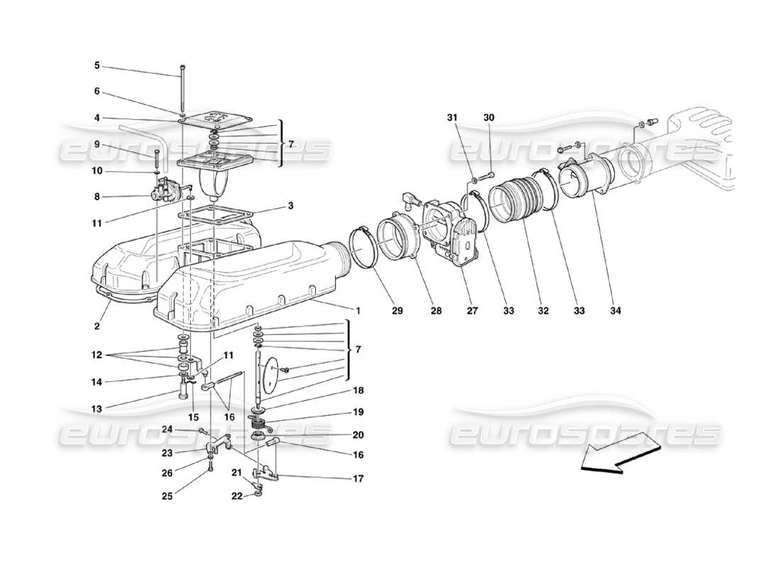 part diagram containing part number 168145