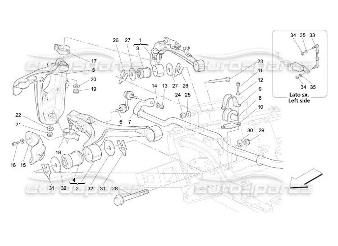 part diagram containing part number 201046