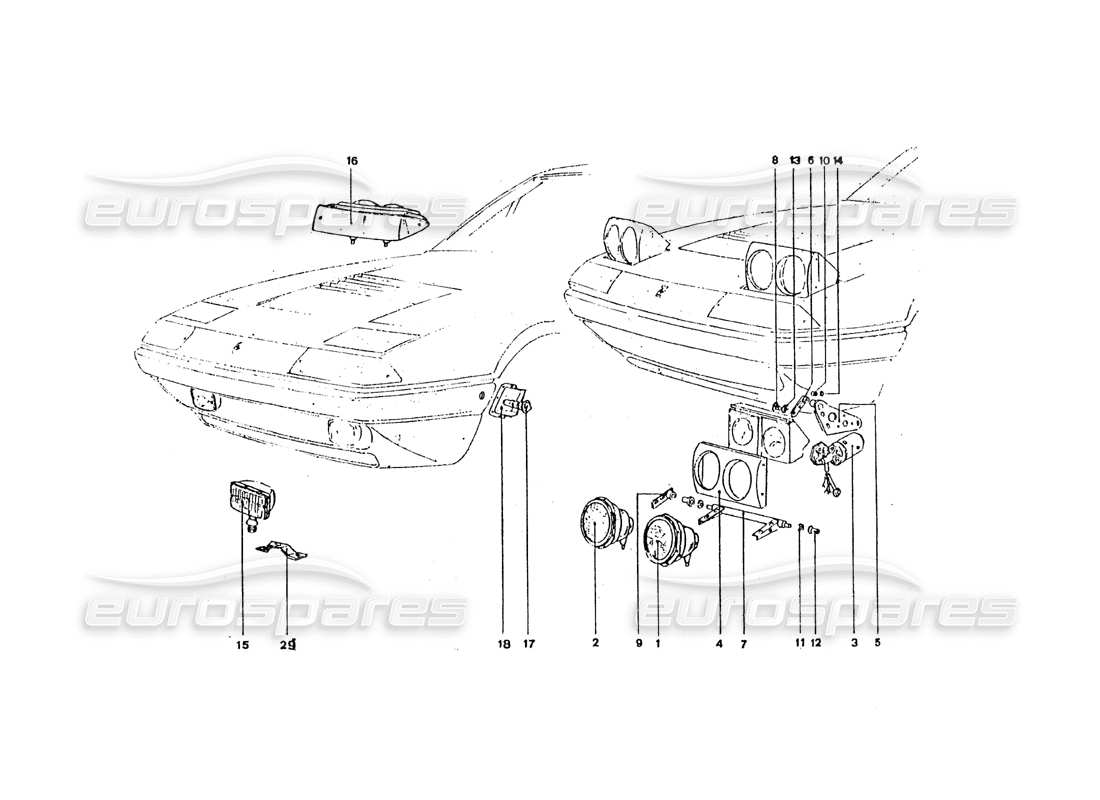 part diagram containing part number 255-83-170-00/a