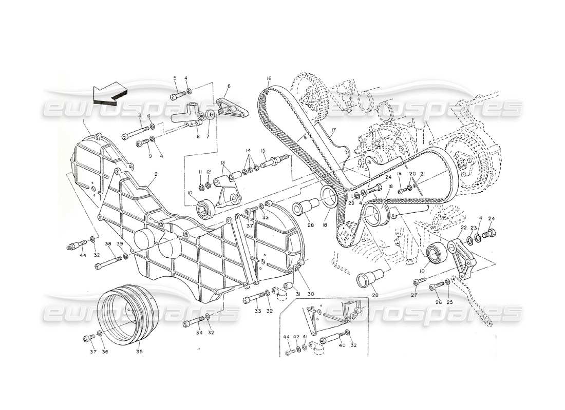 part diagram containing part number 321053343