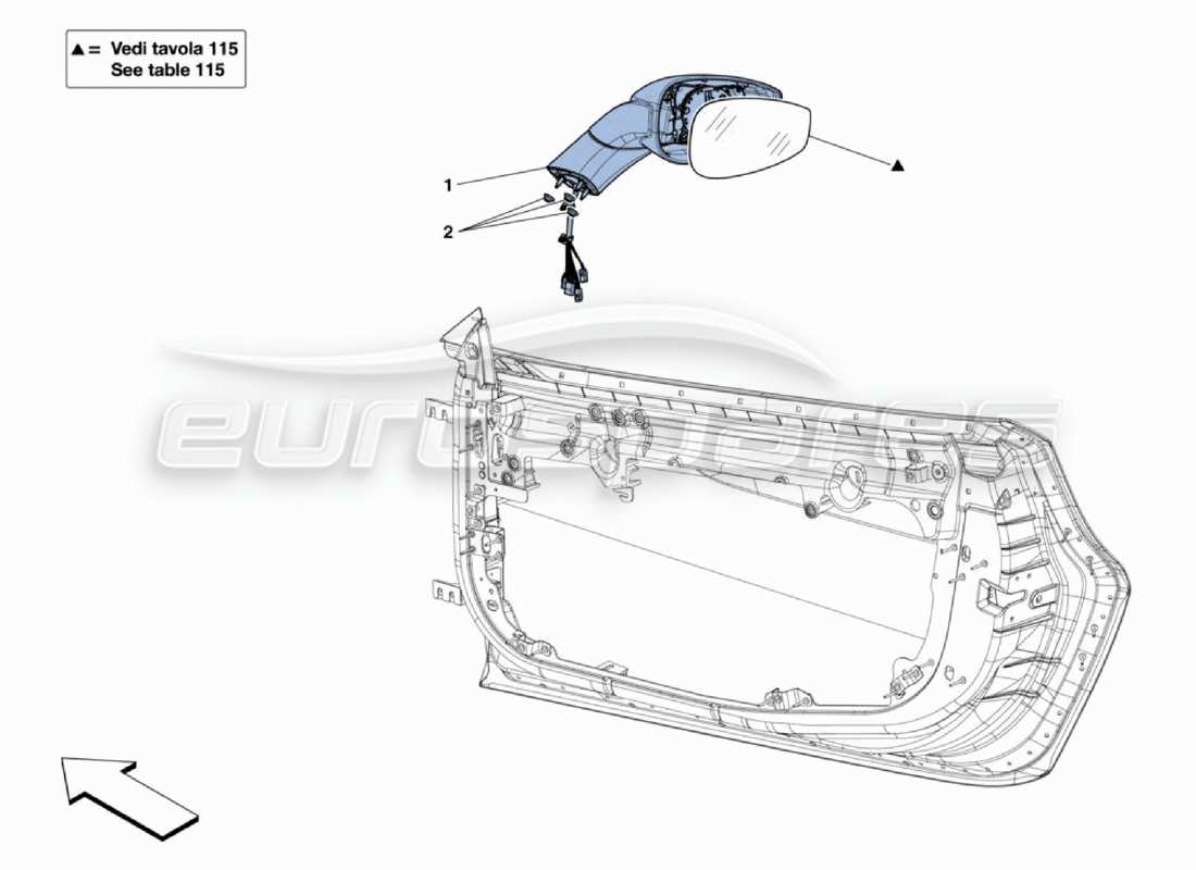 part diagram containing part number 88942610