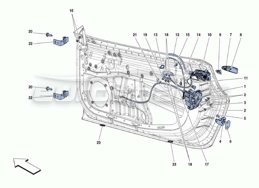 part diagram containing part number 88925700