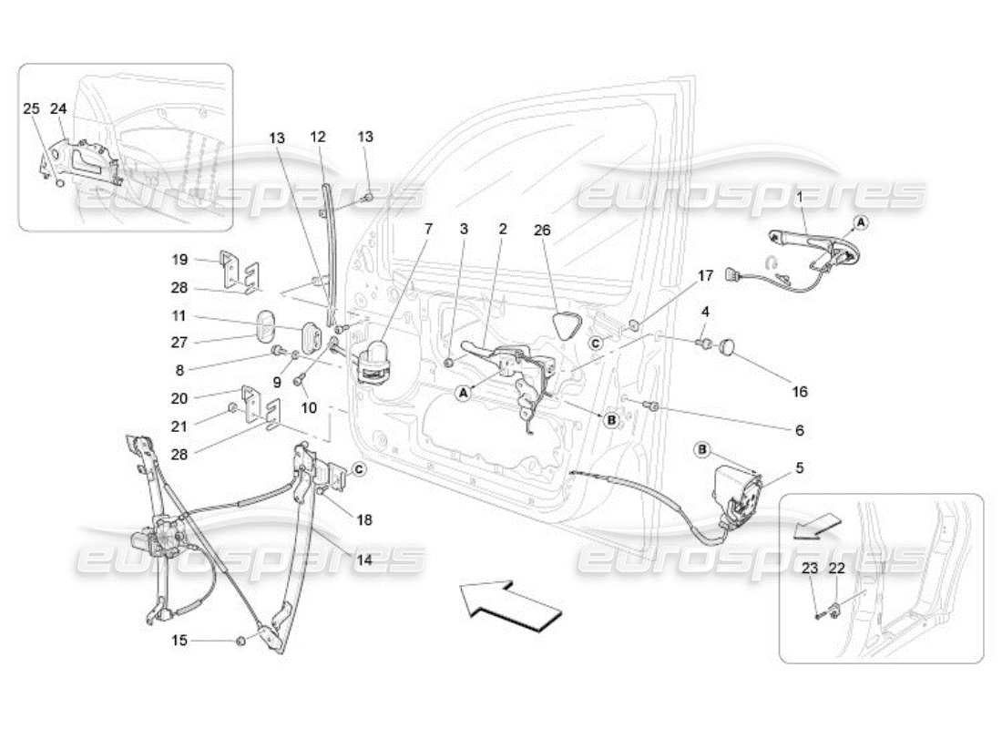 part diagram containing part number 67877100