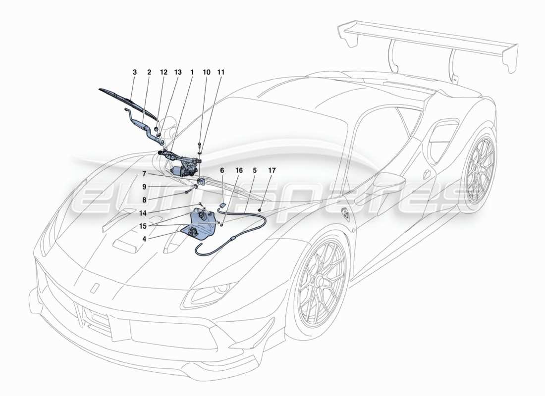 part diagram containing part number 84053700