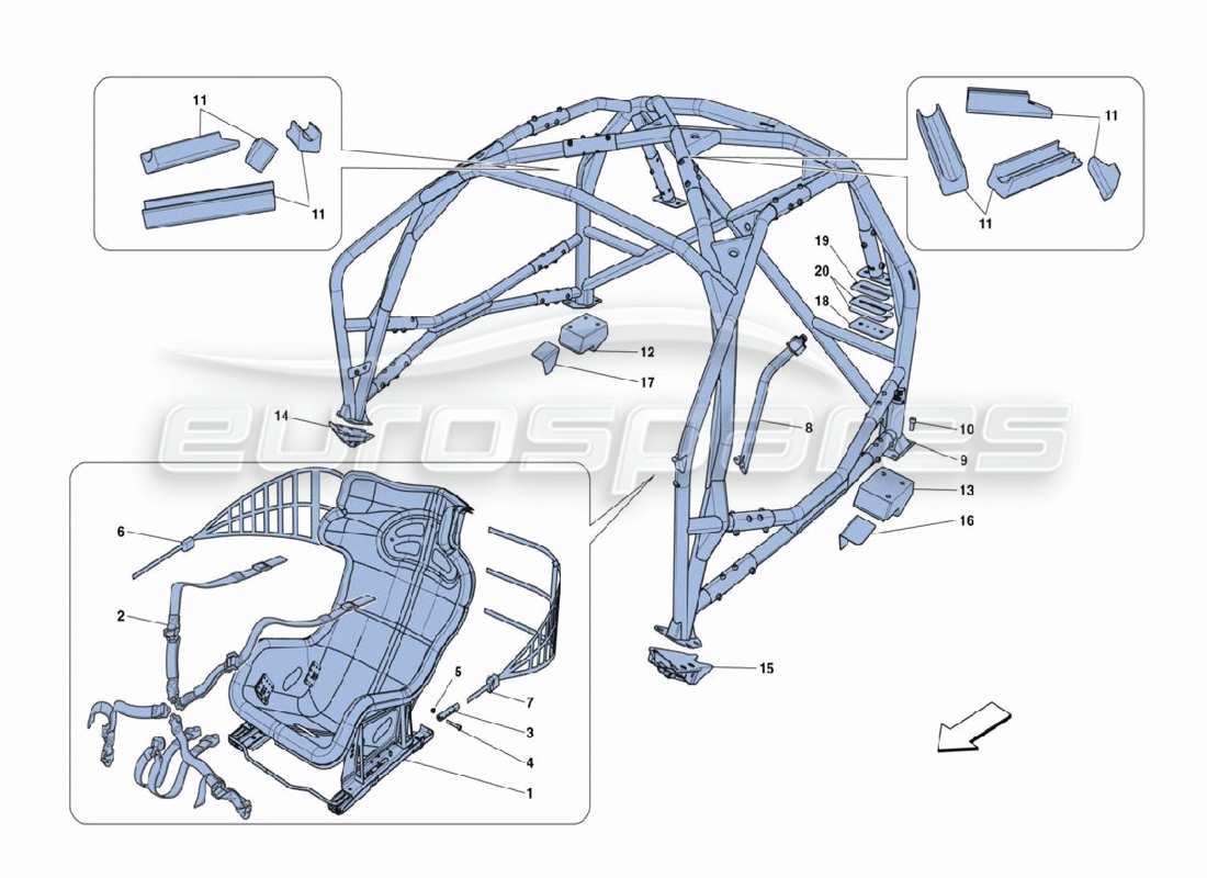 part diagram containing part number 88923600