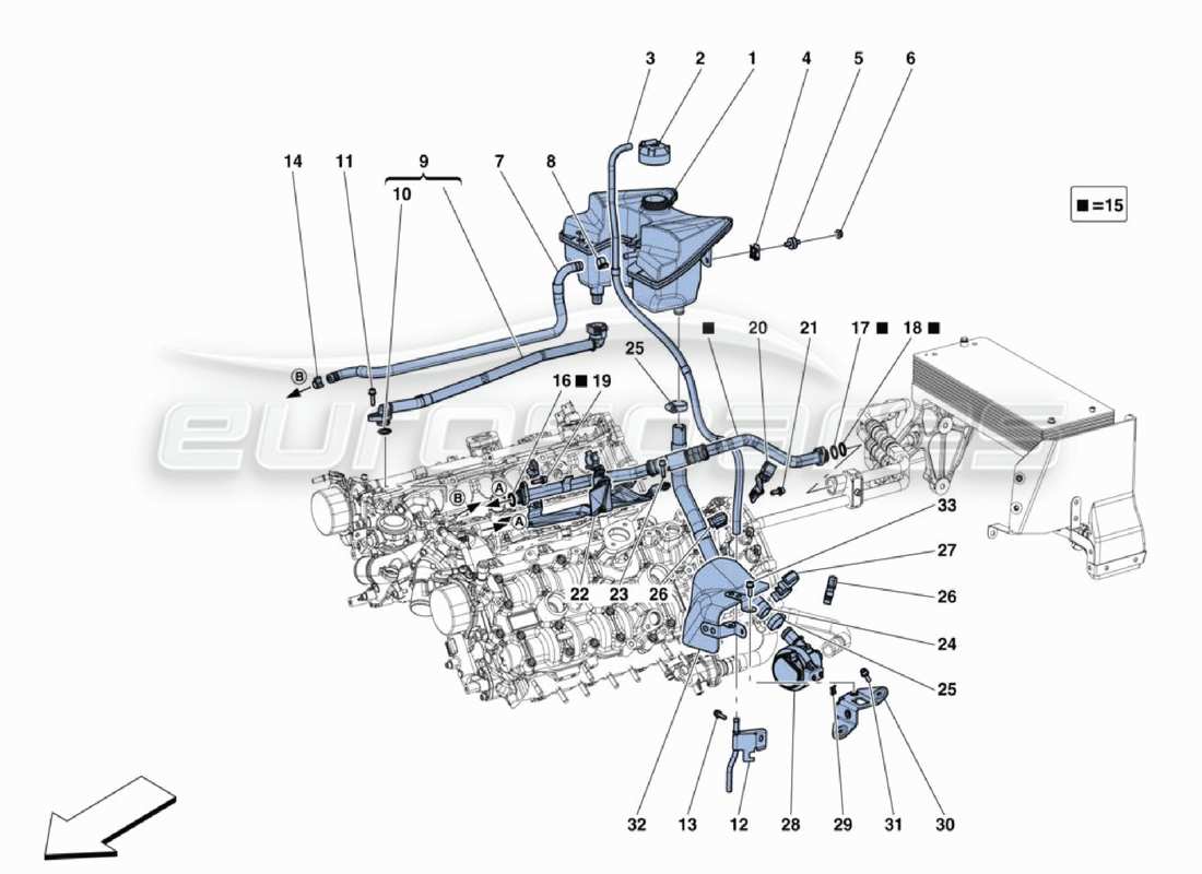 part diagram containing part number 287632