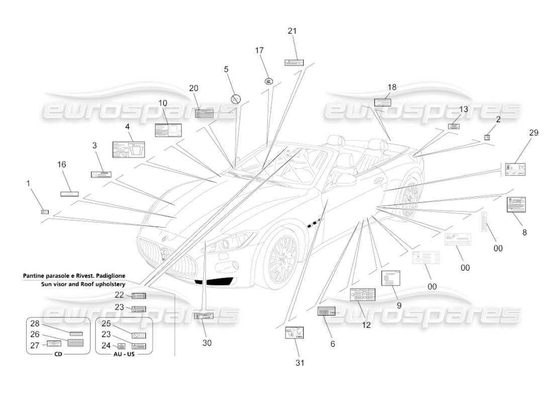 part diagram containing part number 238542