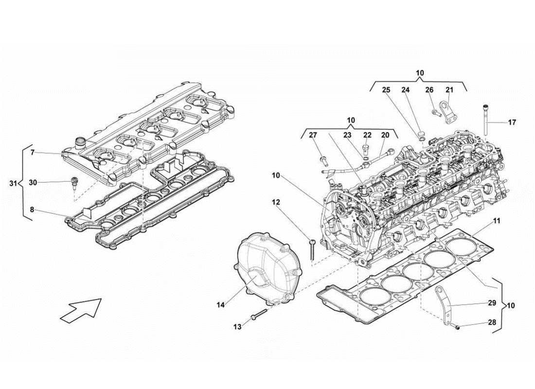 part diagram containing part number 07l103472d