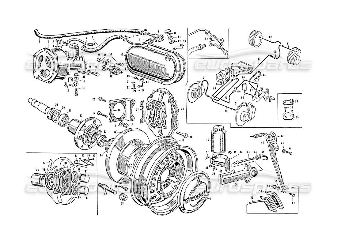 part diagram containing part number gom58449