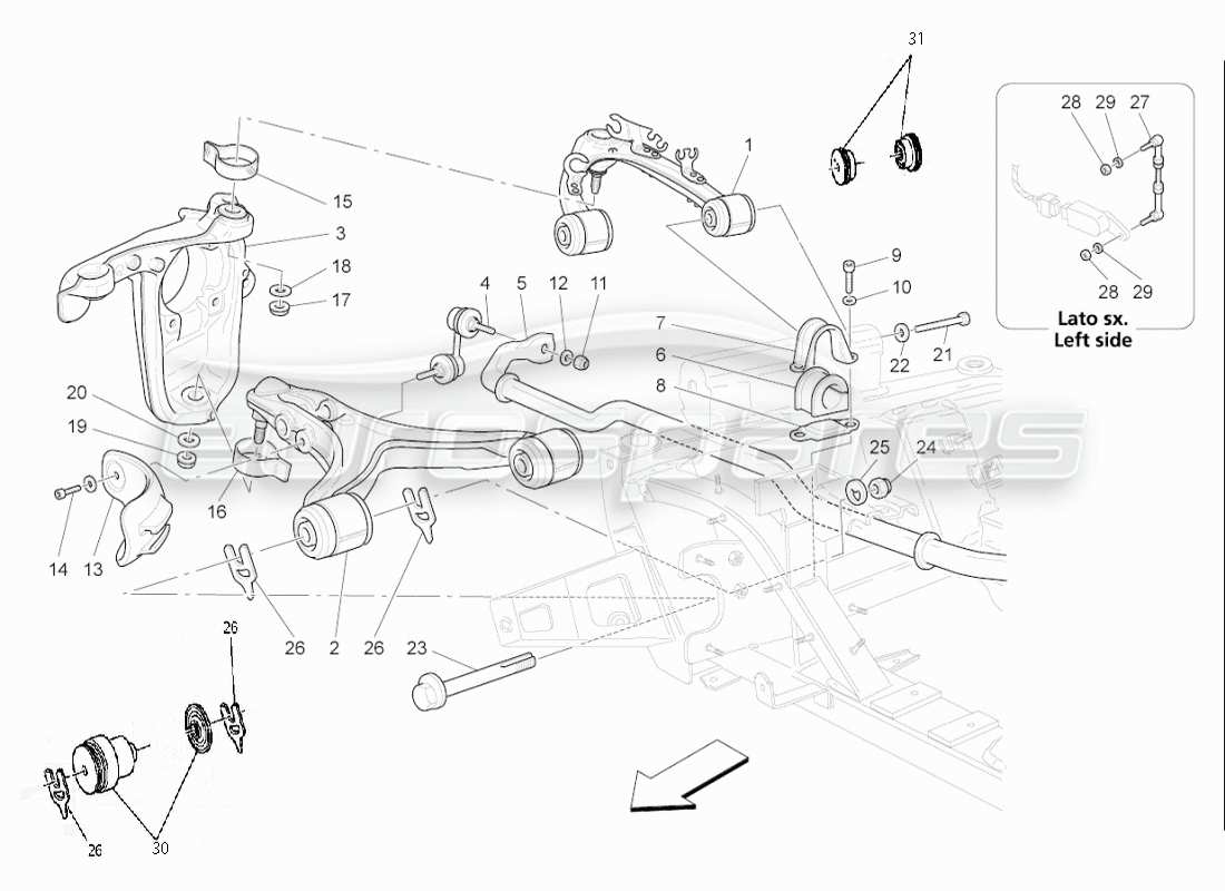 part diagram containing part number 198041