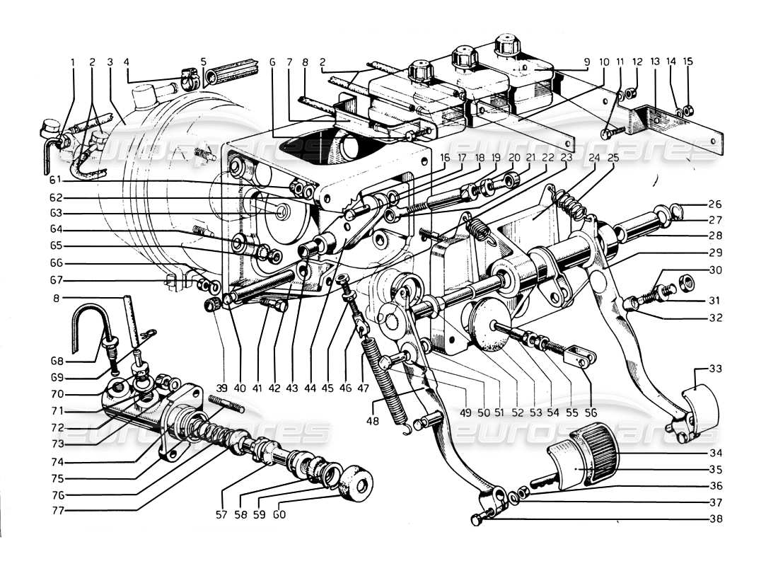 part diagram containing part number 660443