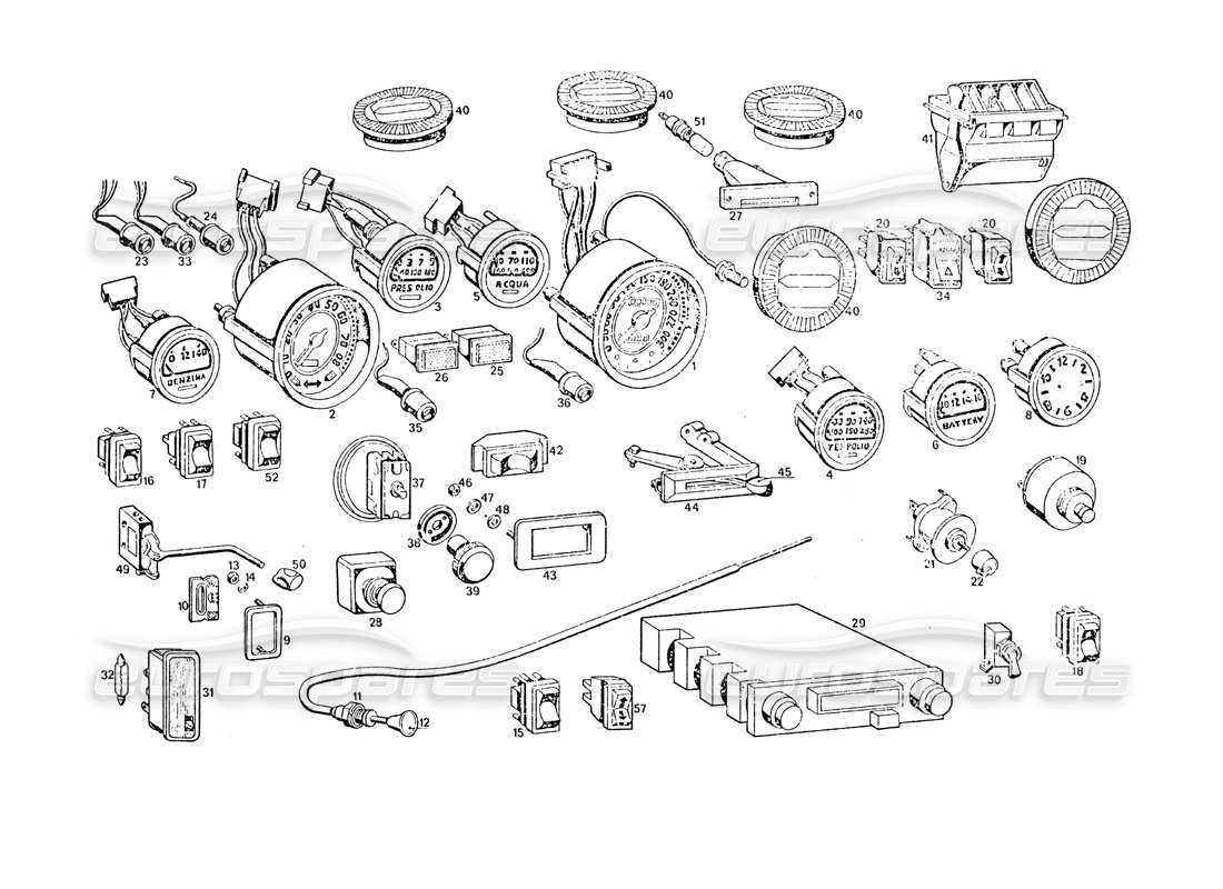 part diagram containing part number 115/a bl 72426