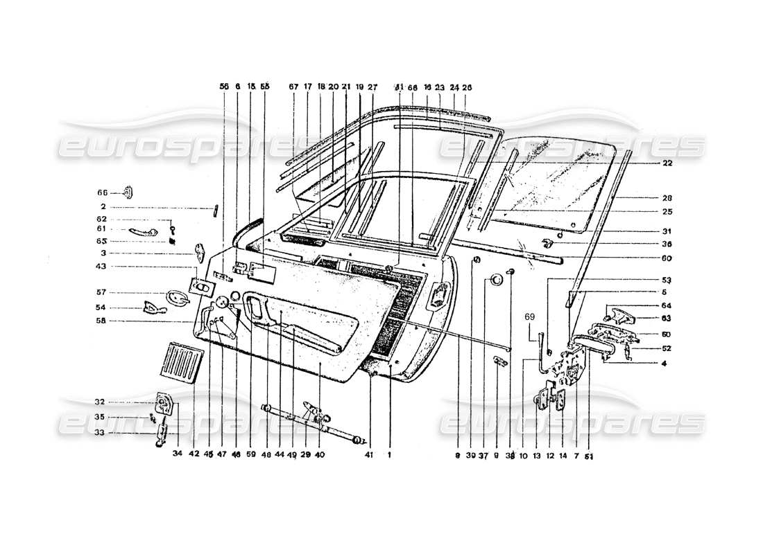 part diagram containing part number 255-30-720-00