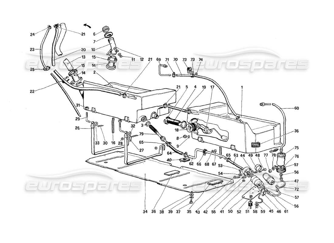 part diagram containing part number 116776