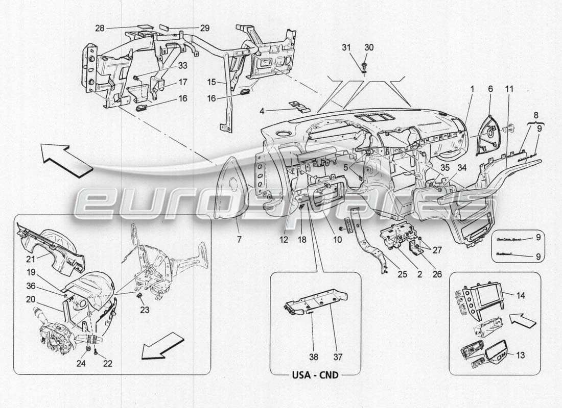 part diagram containing part number 685160..