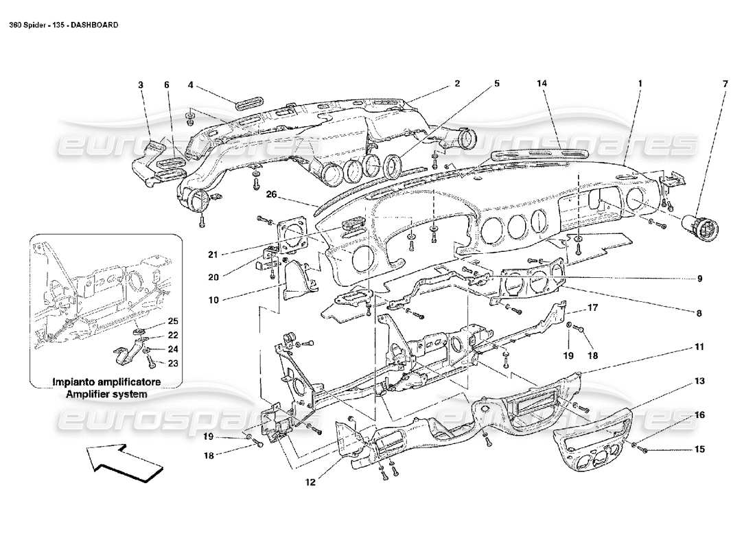 part diagram containing part number 650166..