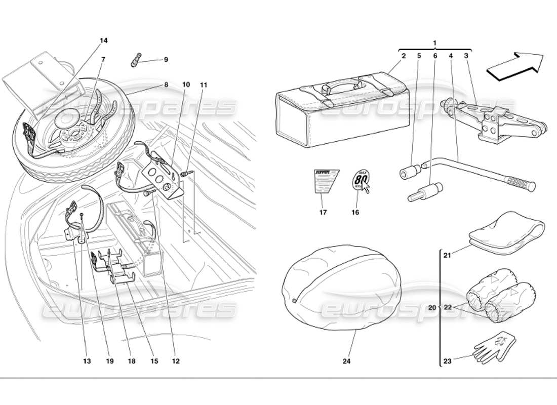 part diagram containing part number 65744000