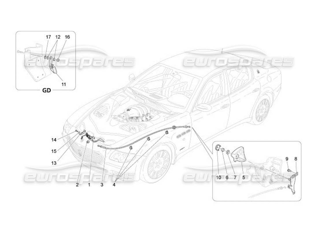 part diagram containing part number 68175100