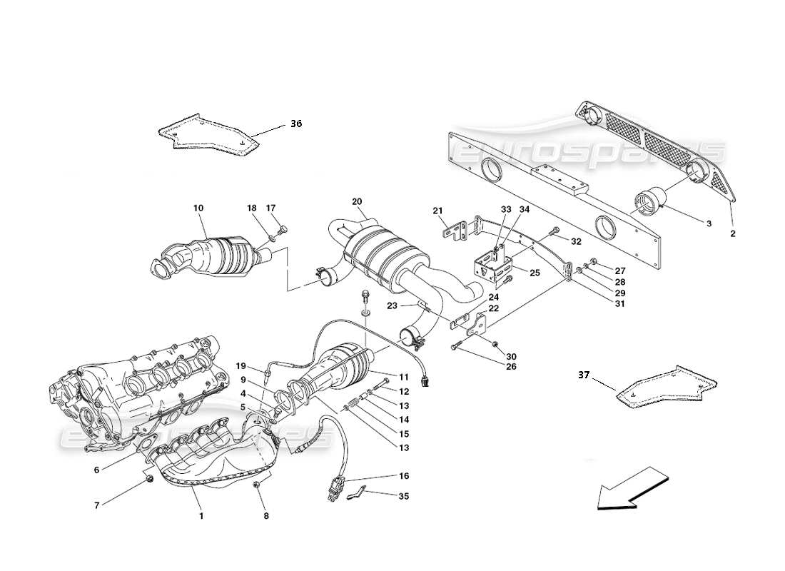 part diagram containing part number 69949200