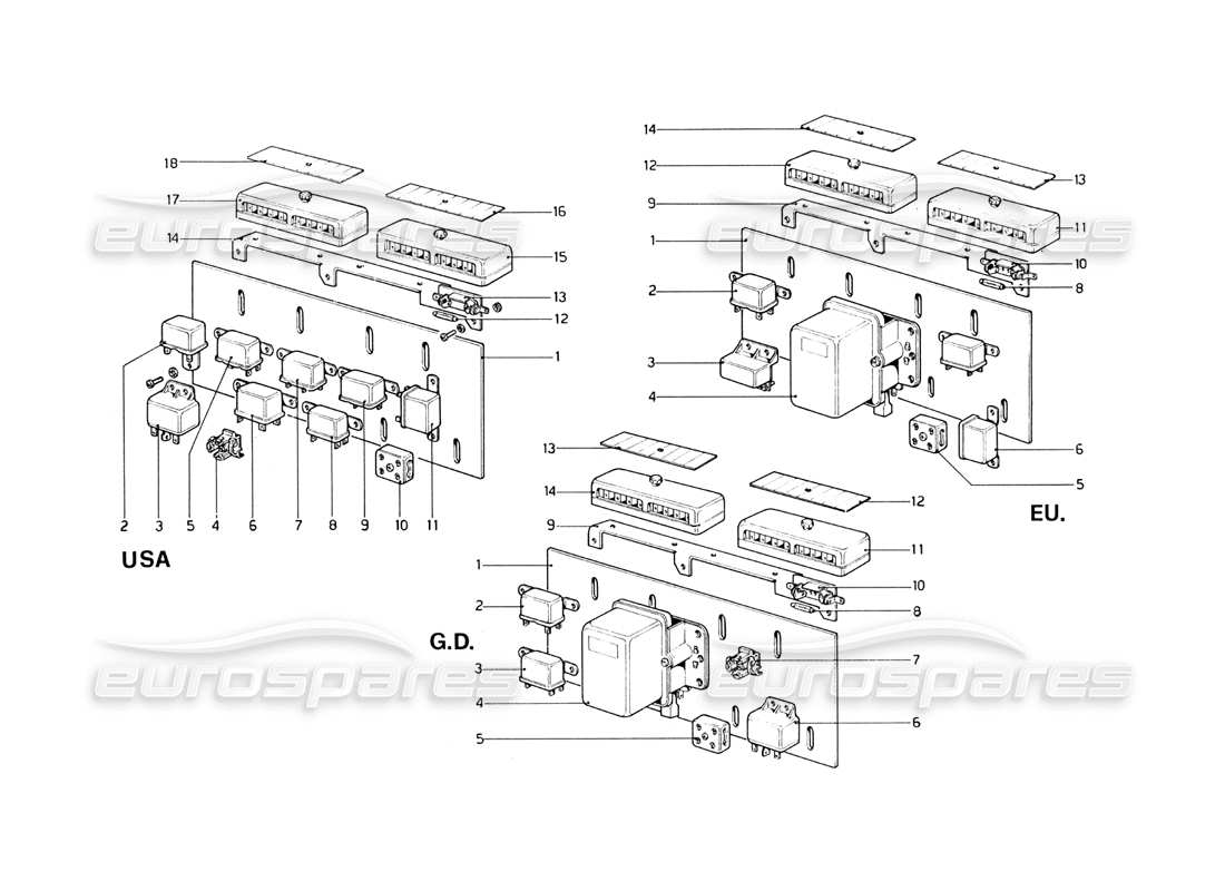 part diagram containing part number 20068300