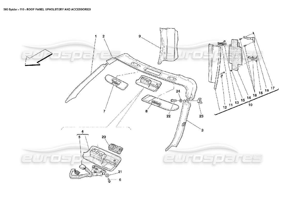 part diagram containing part number 658679..