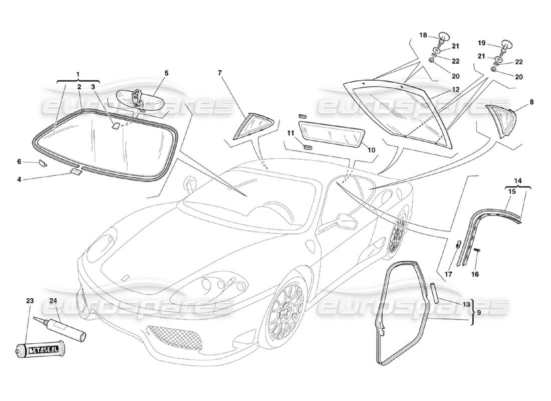 part diagram containing part number 65305700