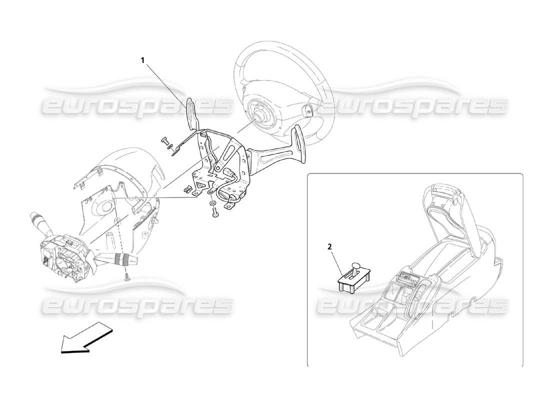 maserati qtp. (2003) 4.2 driver controls for f1 gearbox part diagram