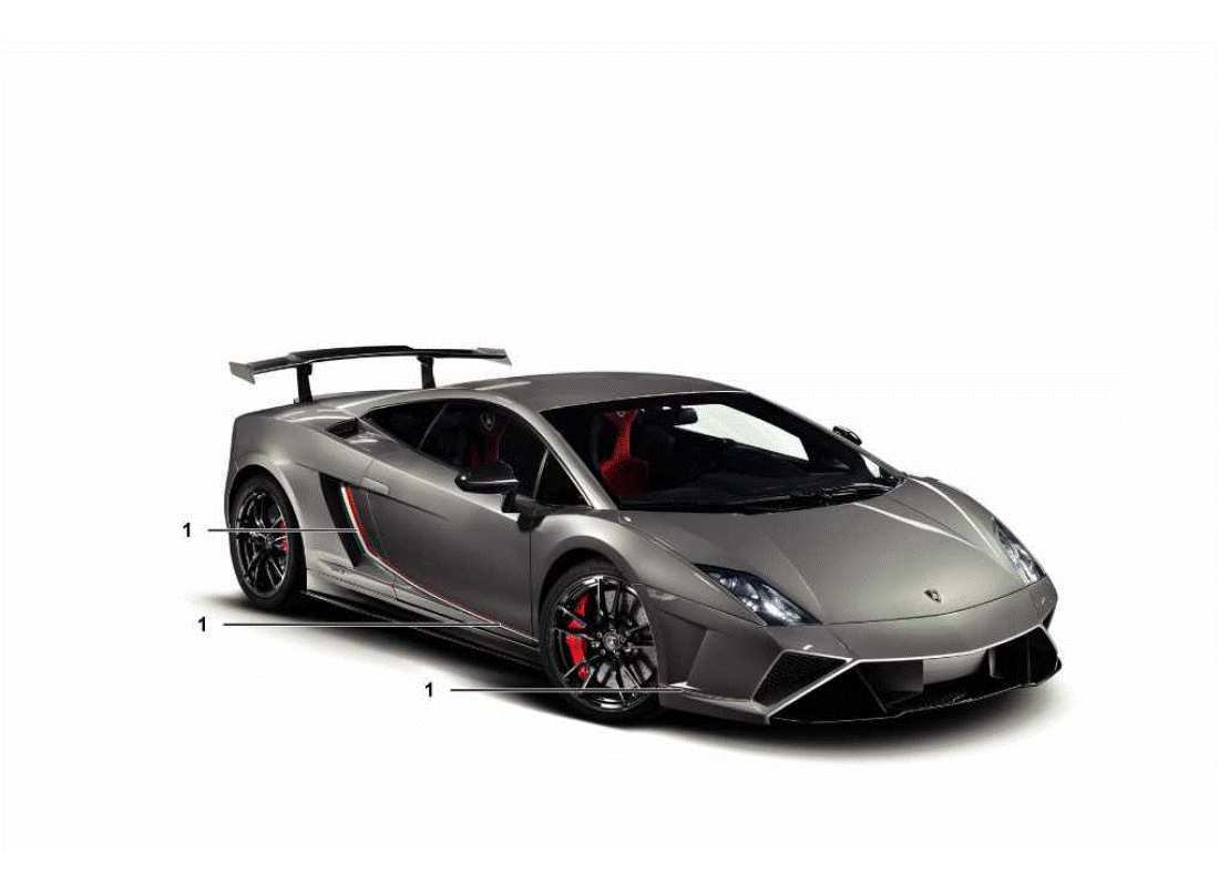 lamborghini gallardo sts ii sc decorative adhesives part diagram