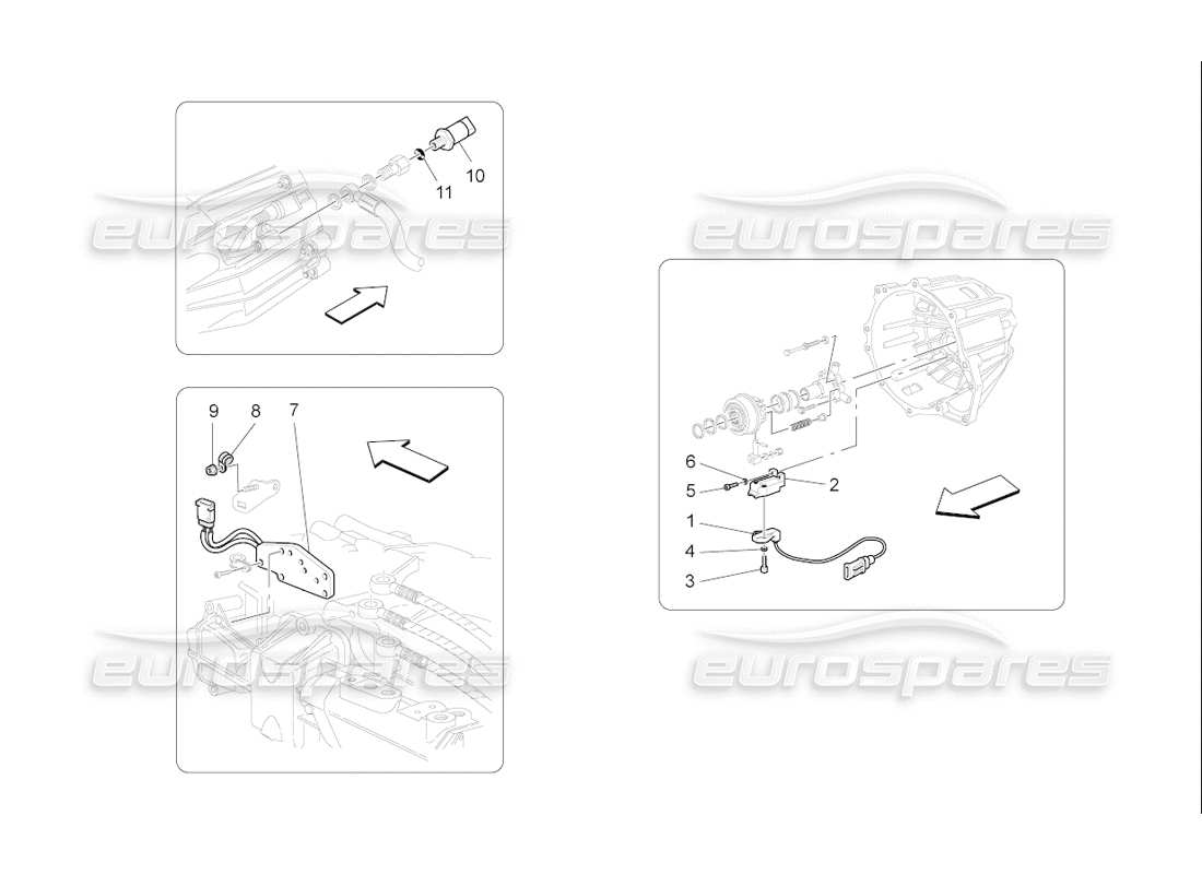 maserati qtp. (2006) 4.2 f1 electronic clutch control for f1 gearbox part diagram