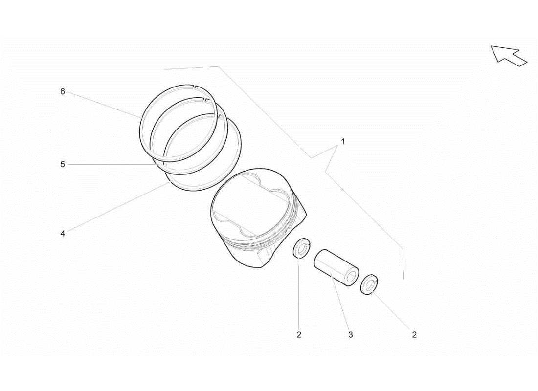 lamborghini gallardo sts ii sc pistons part diagram