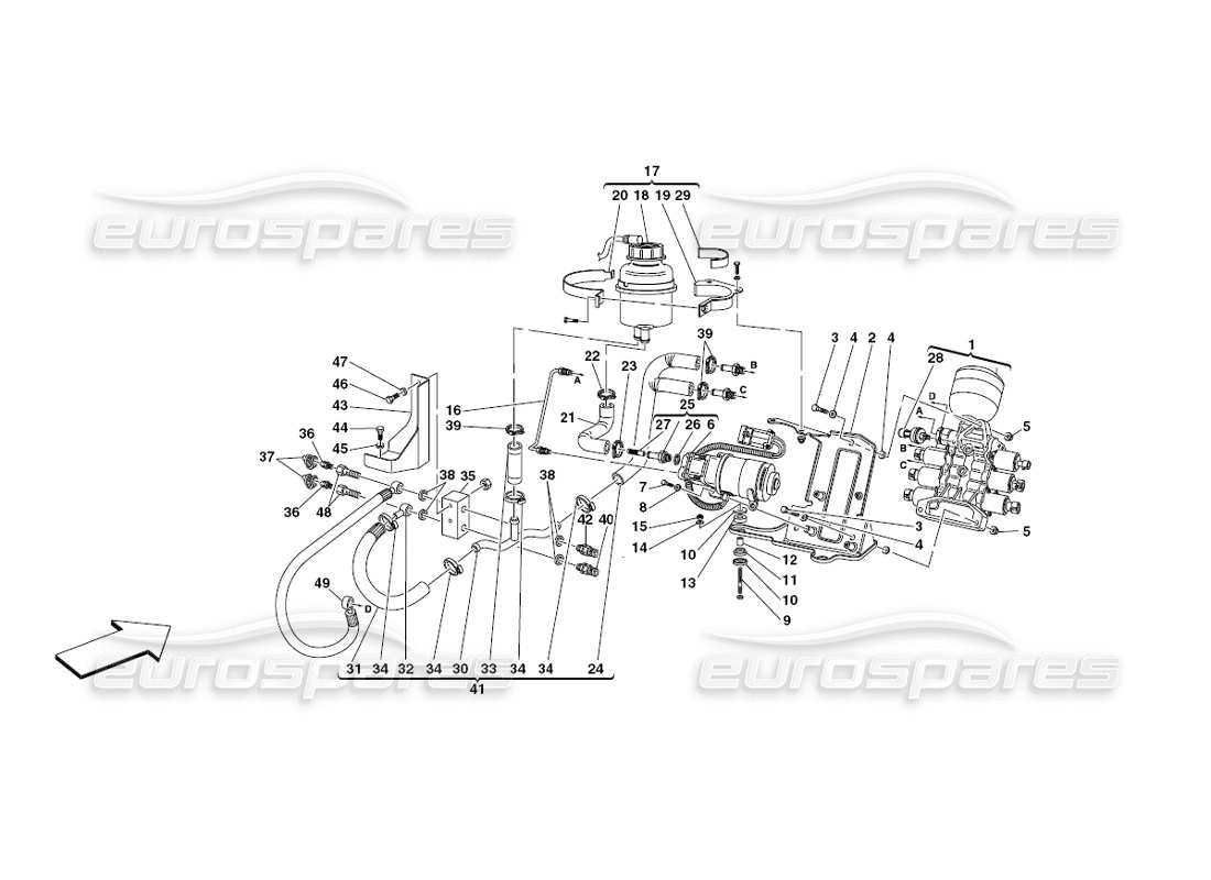 part diagram containing part number 202522