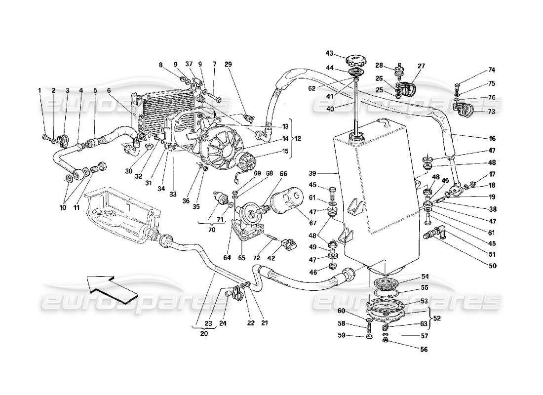 part diagram containing part number 154584