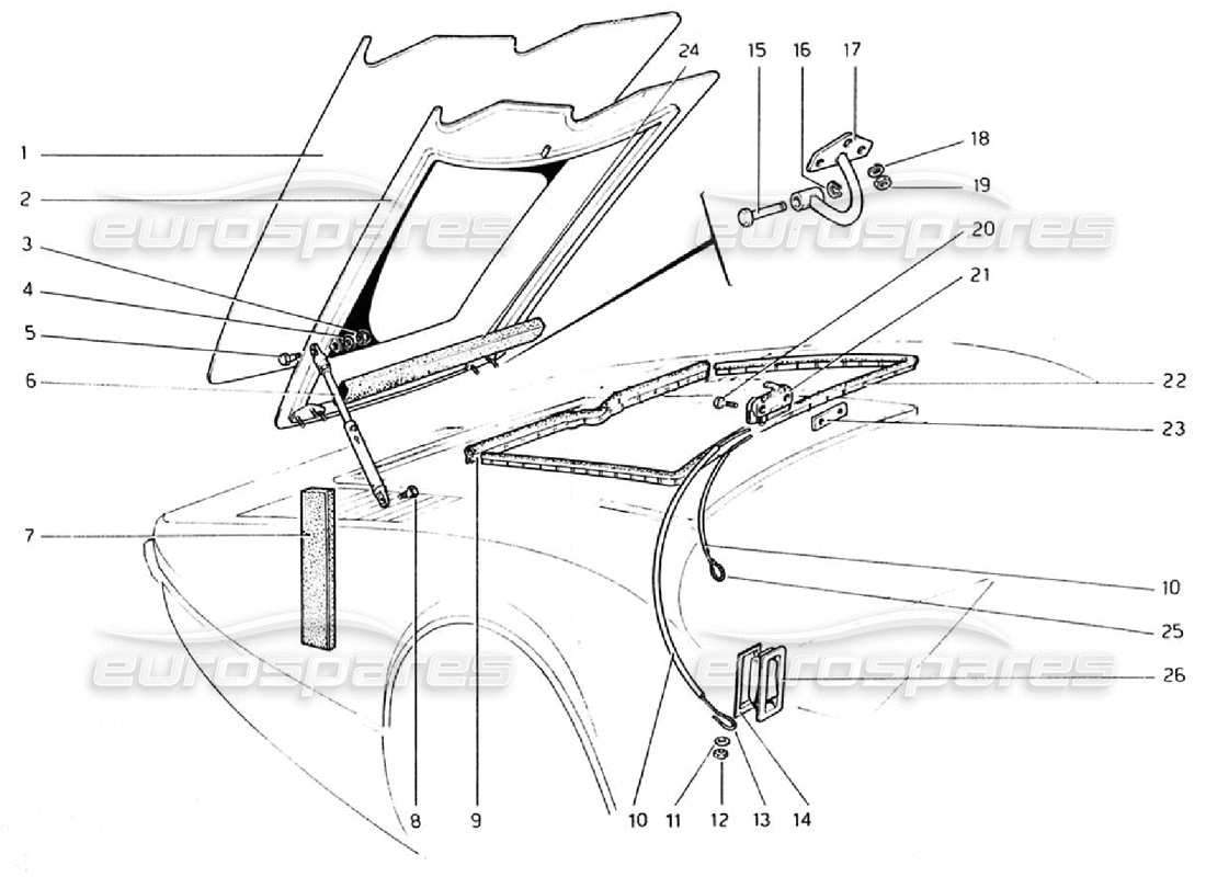 part diagram containing part number 60061009