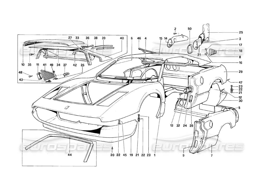 part diagram containing part number 60879900