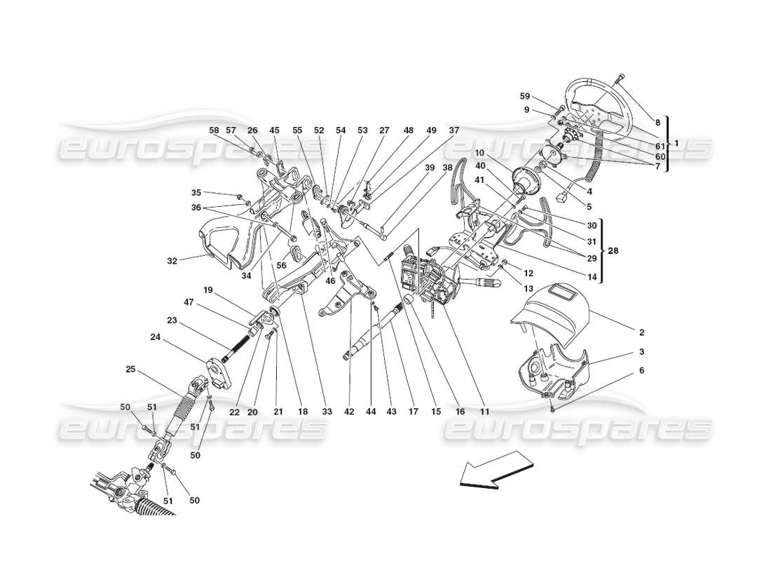 part diagram containing part number 192230