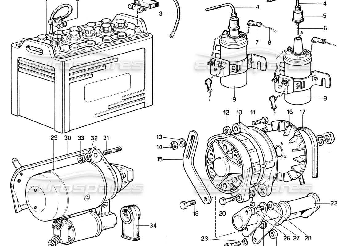 part diagram containing part number 109584/a