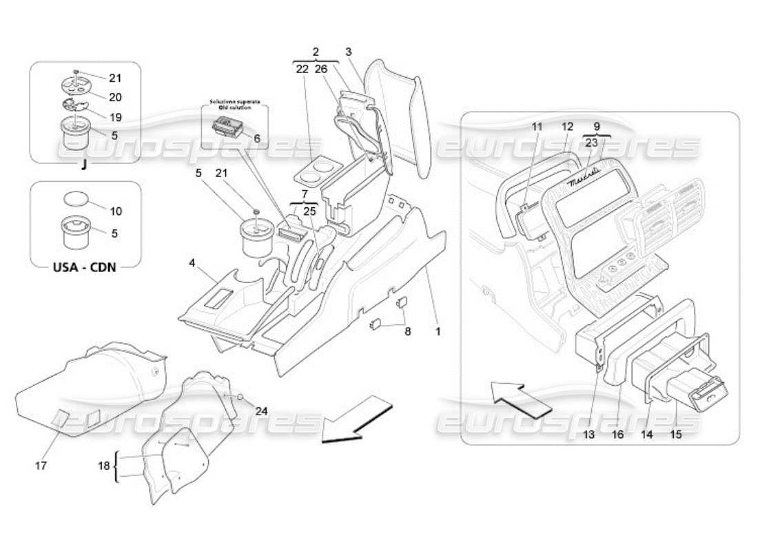 part diagram containing part number 68194000