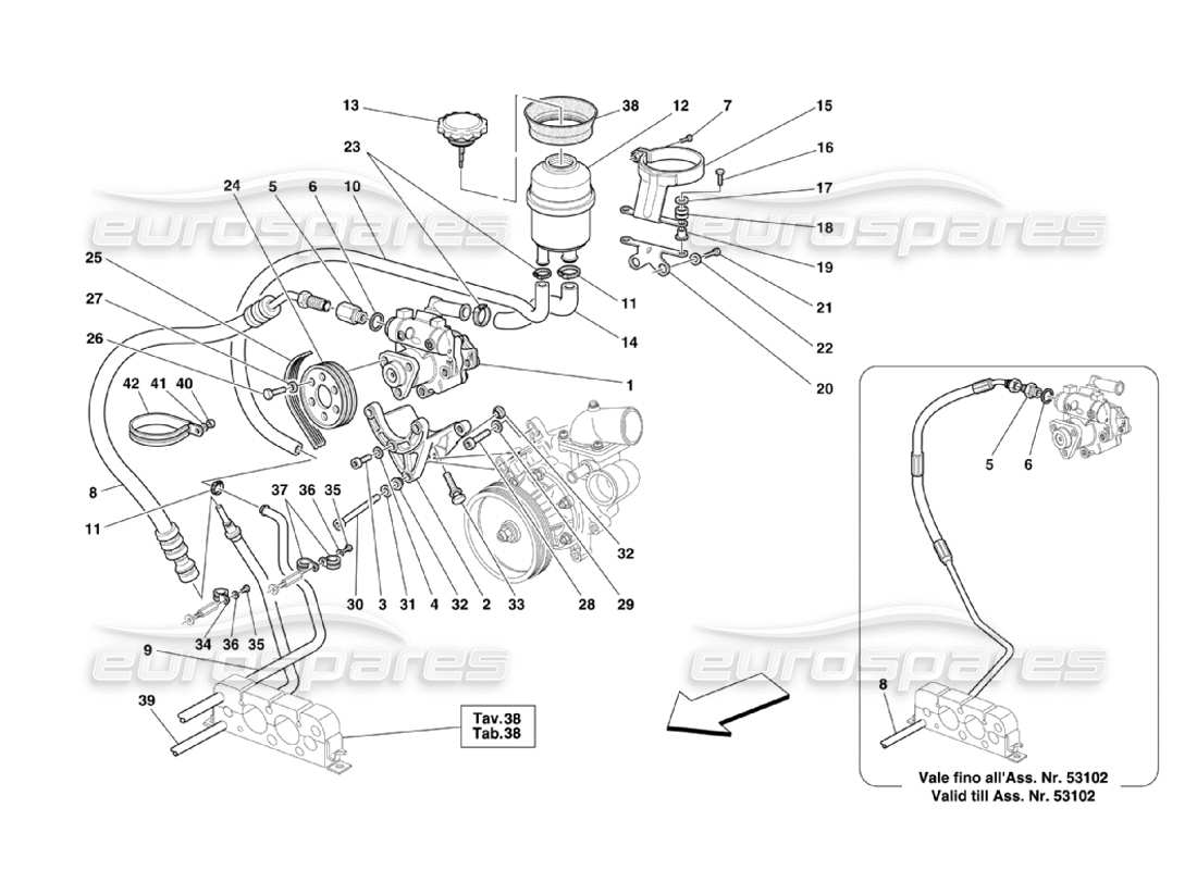 part diagram containing part number 201454