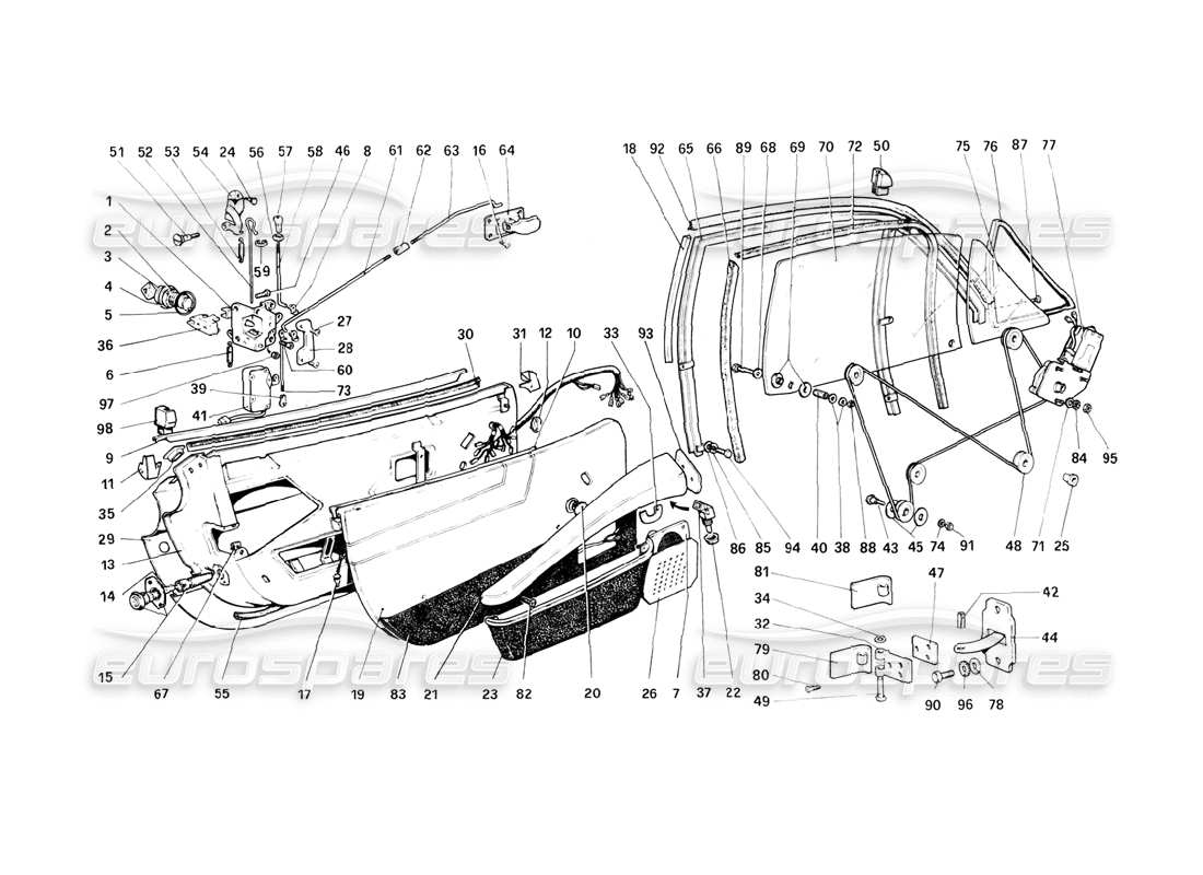 part diagram containing part number 60649200/a