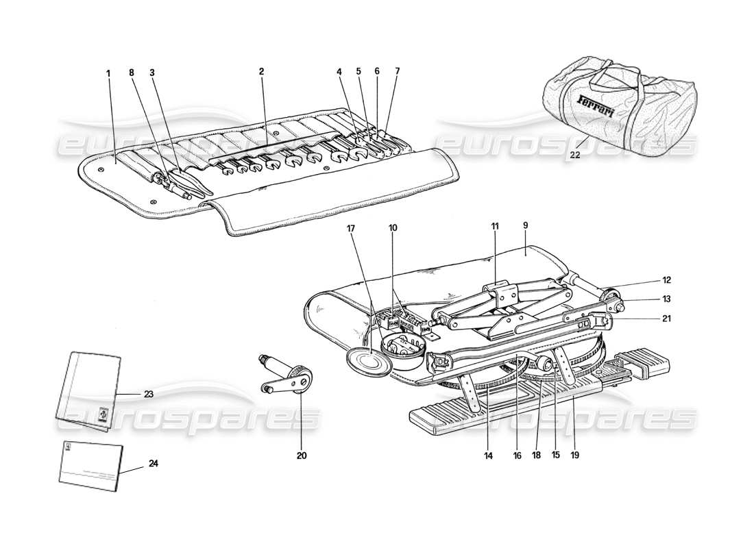 part diagram containing part number 95990074